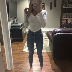 Long sleeve crop top SALE  (3/$39)